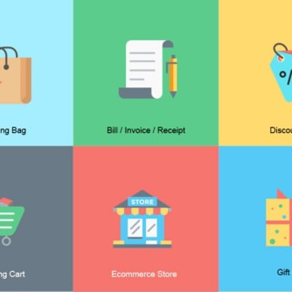Ecommerce Icon Set - buattokoonlineid