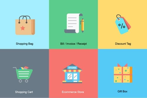Ecommerce Icon Set - buattokoonlineid