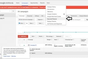 menggunakan google keyword planner